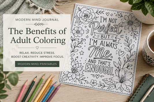 5 Benefits of Adult Coloring for Stress Relief