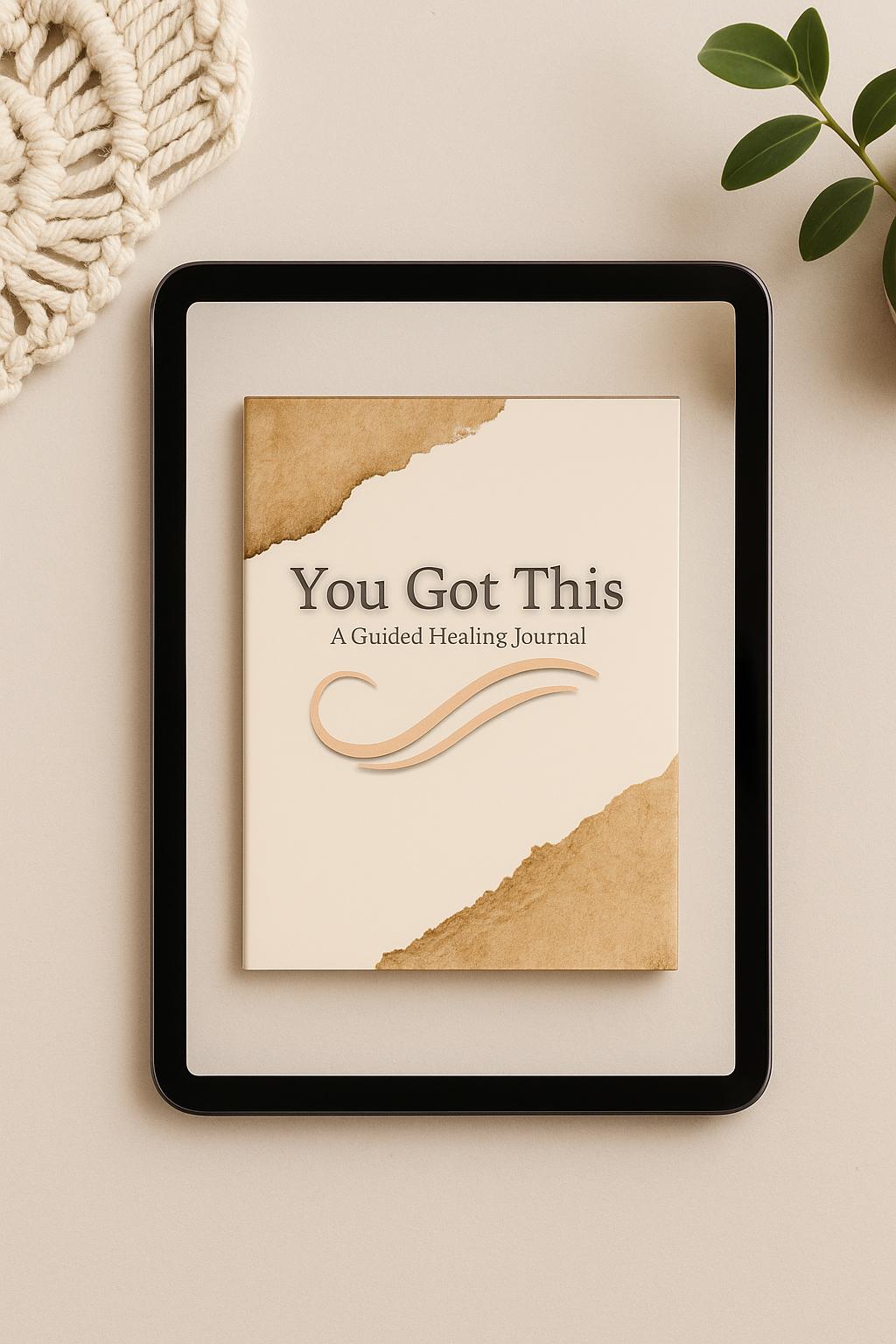 Healing Journal: You Got This Shadow Work & Self-Love Prompts (40-Page Printable PDF)